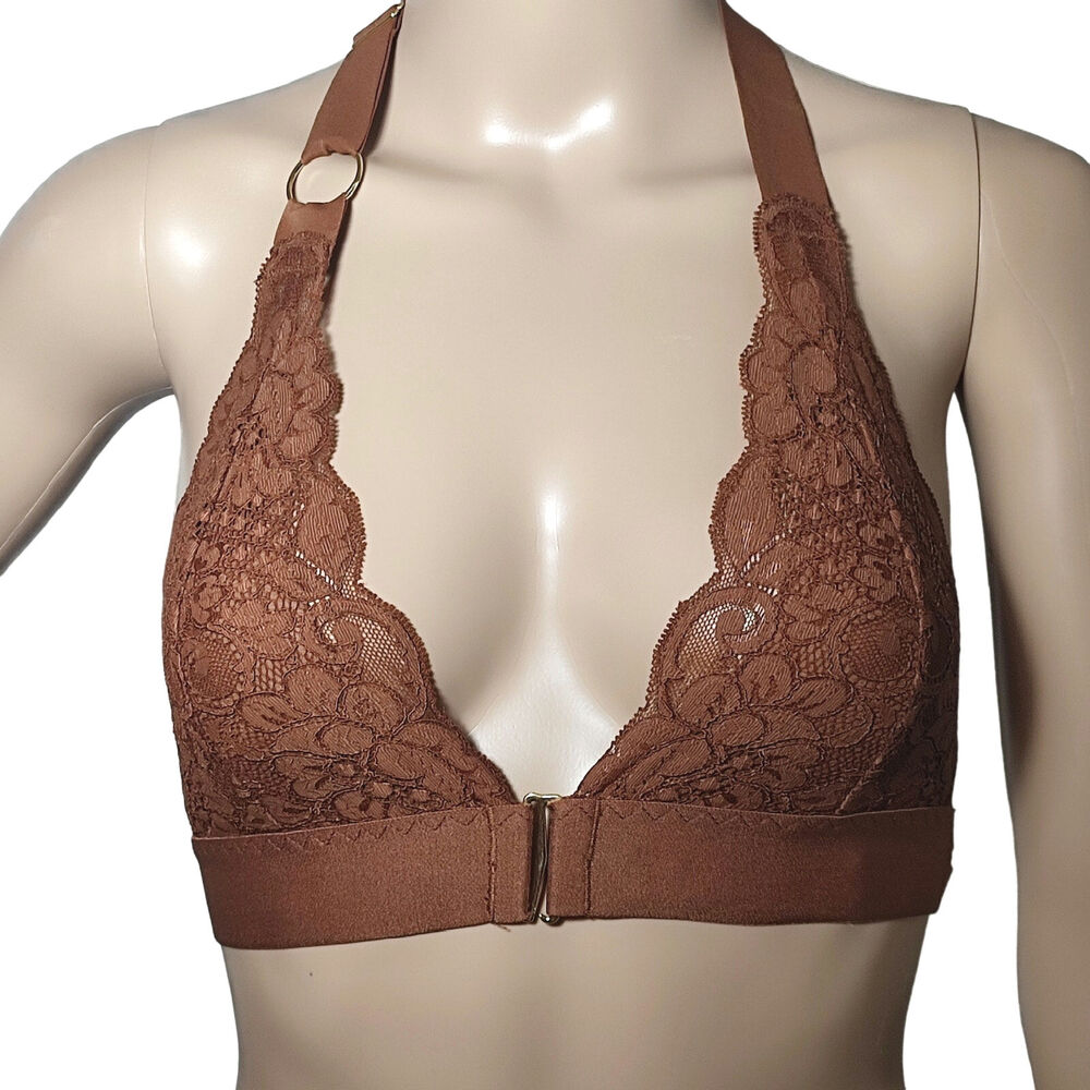 HAH Groupie Bralette Milk Chocolate XS New